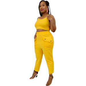 Hot Sale Two Piece Pant Set--Aaliyah - Kamchique 